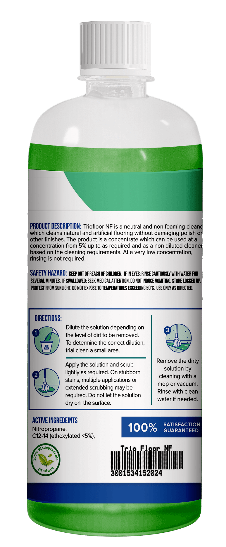 Trio Floor NF - Granite, Marble and Stone Cleaner