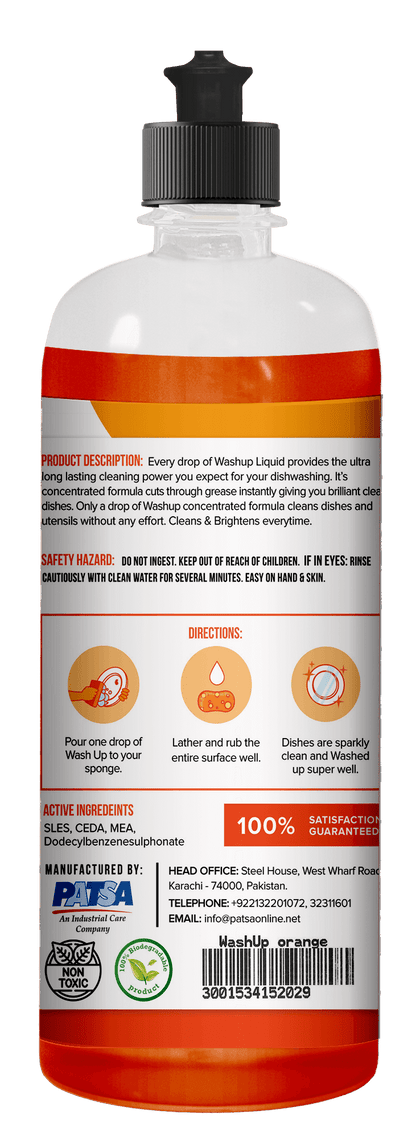 Washup Citrus - Concentrated Dishwashing Liquid