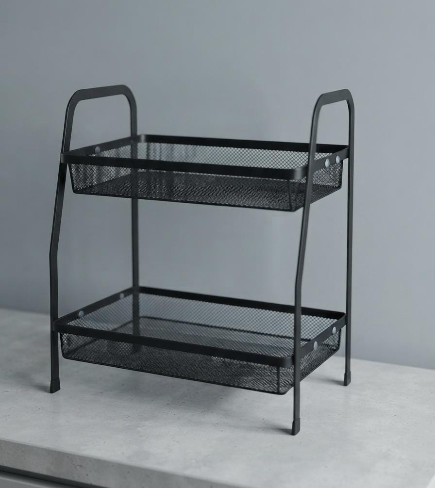 2 Tiers Heavy Quality Portable Multi-Purpose Storage Rack