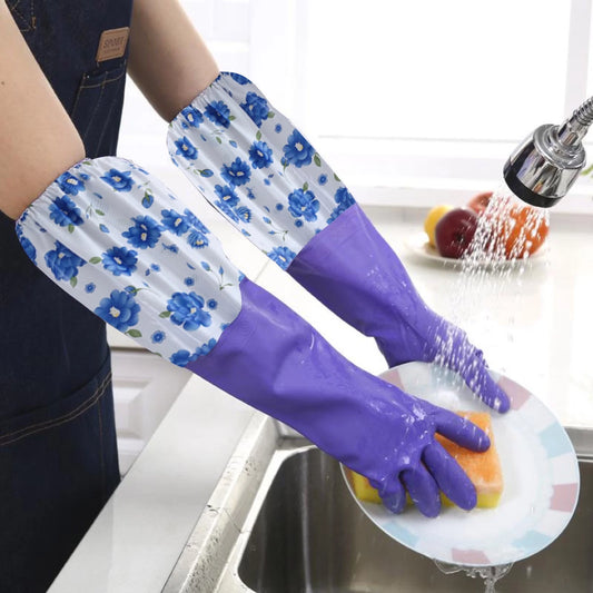 Long Washing Gloves - Pair