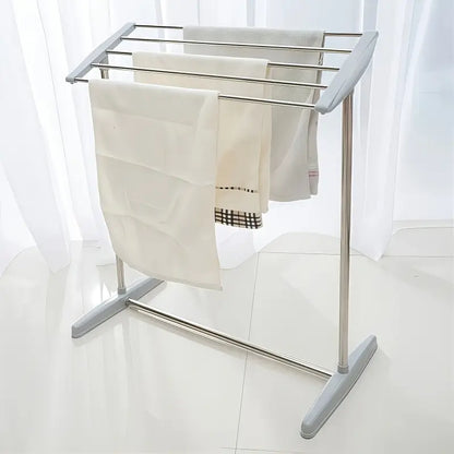 Stainless Steel Laundry Drying Rack Balcony Clothes Rack