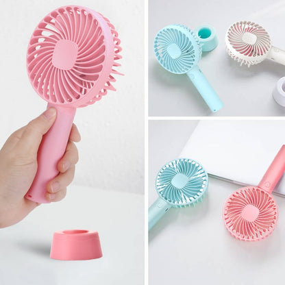 SS-2 Mini Portable Rechargeable Handheld Fan For Indoor And Outdoor Use