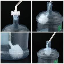 19 Liter Water Bottle Cleaning Brush Stainless Steel Rod