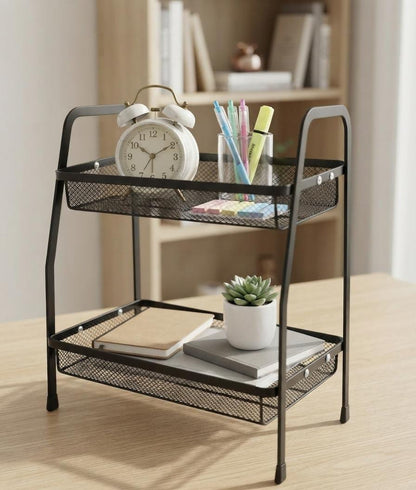 2 Tiers Heavy Quality Portable Multi-Purpose Storage Rack