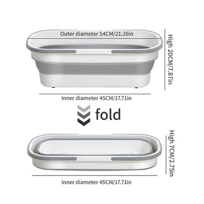 Folding Mop Bucket - Al-BLD-51Cm
