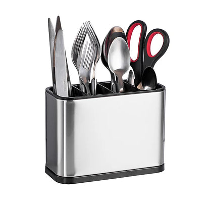 Storage Rack With Dishwash Dispensar & Sponge Holder & Cutlery Holder Combo