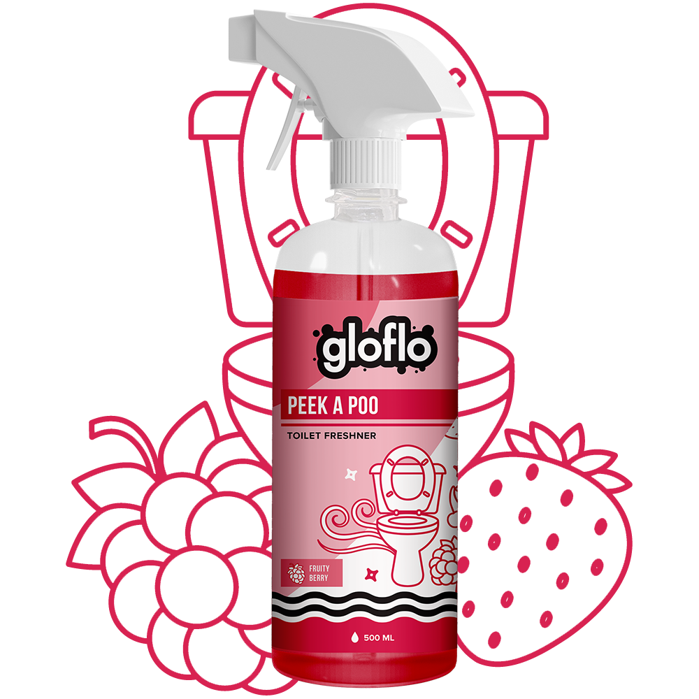 Peak A Poo - Fruity Berry - Bathroom Air Freshener and Odour Cleanser