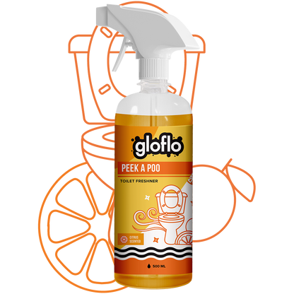 Peak A Poo - Citrus - Bathroom Air Freshener and Odour Cleanser