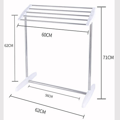 Stainless Steel Laundry Drying Rack Balcony Clothes Rack