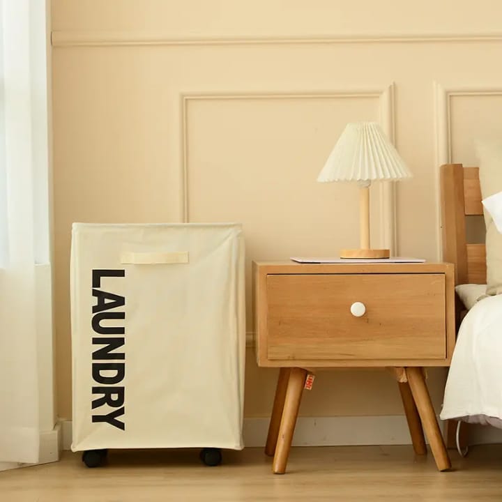 Laundry Basket With Wheels