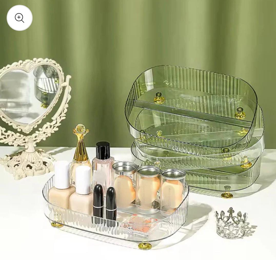 Transparent Cosmetics Tray