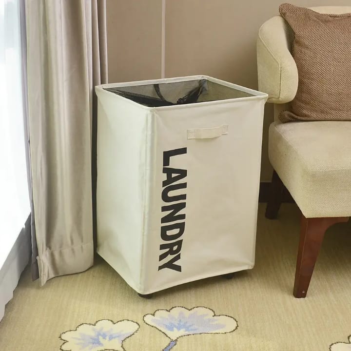 Laundry Basket With Wheels