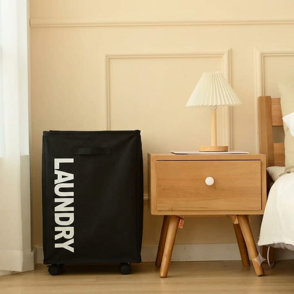 Laundry Basket With Wheels