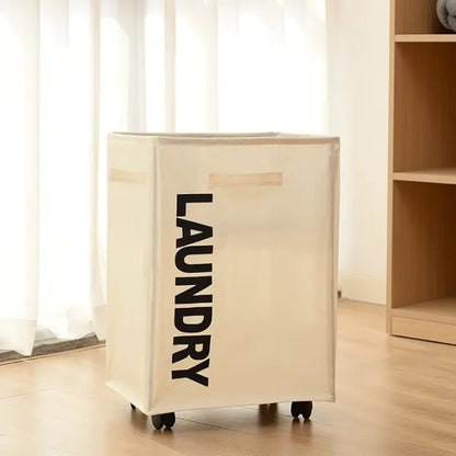 Laundry Basket With Wheels