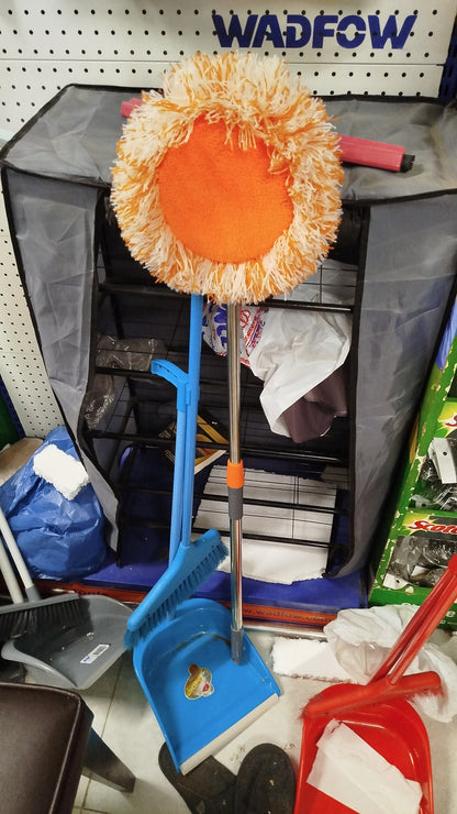 Orange Wall Mop - 5Ft Foldable
