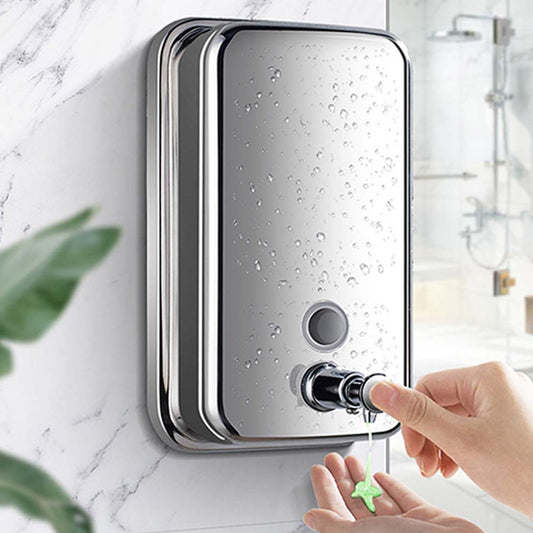 Stainless Steel Soap Dispenser – Durable & Stylish!