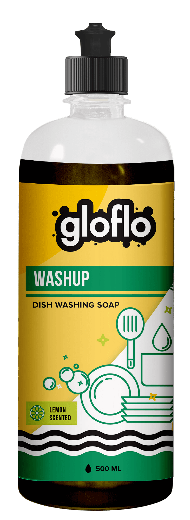 Washup Lemon - Concentrated Dishwashing Liquid