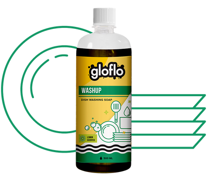 Washup Lemon - Concentrated Dishwashing Liquid