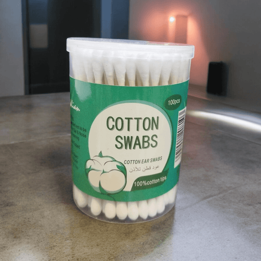 Cotton Ear Swabs – Wooden Handle