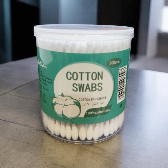 Cotton Ear Swabs – Wooden Handle
