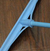 floor wiper-shoulder blue